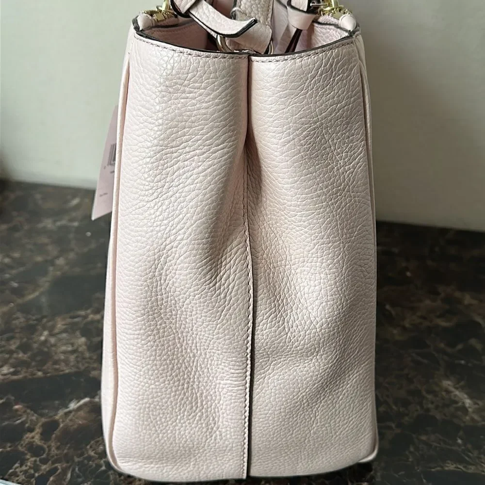 New Kate Spade Mulberry Street Leighann Pebble Leather Crossbody Tote